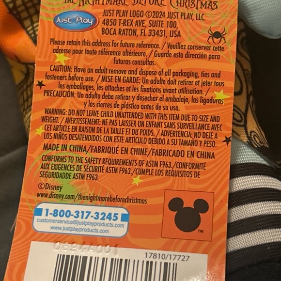 🔥Disney The Nightmare Before Christmas Sally Plush 7.25in BNWT🔥 - Picture 5 of 5